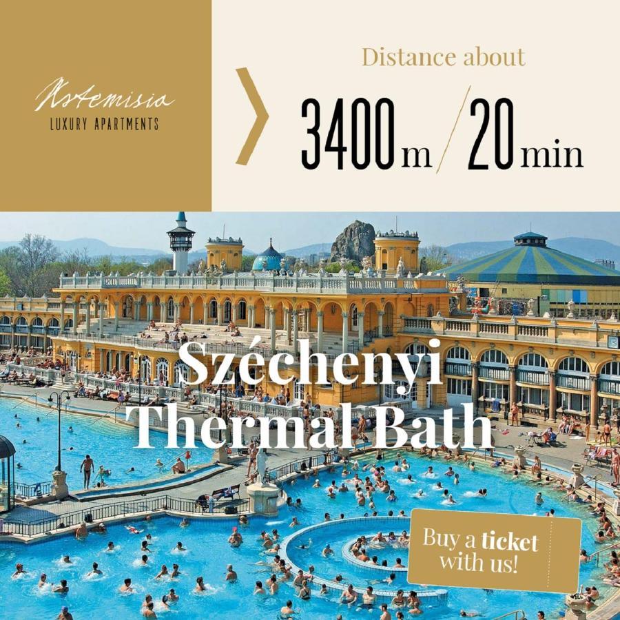 بودابست Artemisia Luxury Apartments Skyflat المظهر الخارجي الصورة